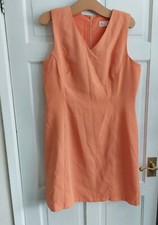 Bhs Uk 16 Orange Sleeveless V