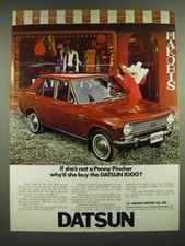 1968 Datsun 1000 Car Ad - If