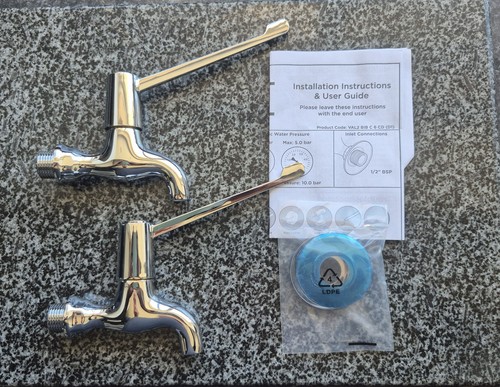 Bristan bib lever taps - bristan, 6"