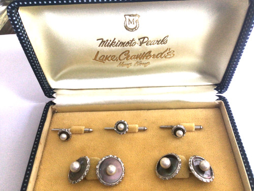 Mikimoto pearls set mop - set,