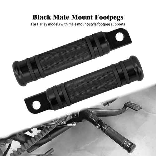 Knurled rear male - mount, foot