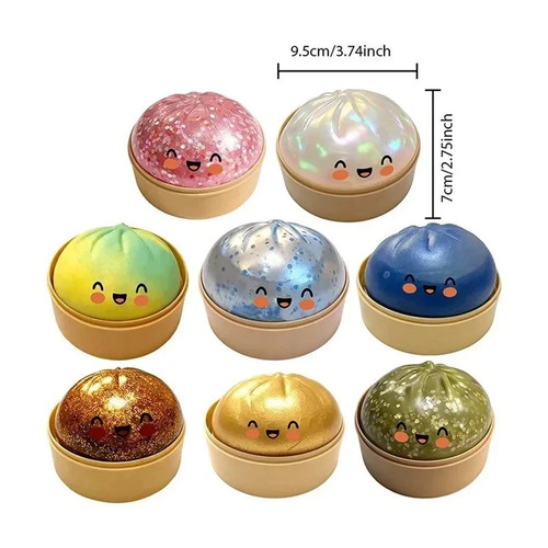 Rare glitter dumpling - dumpling, squishy