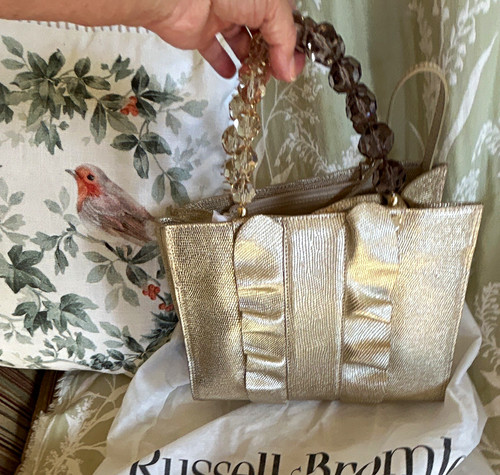 Russell bromley gold - &,