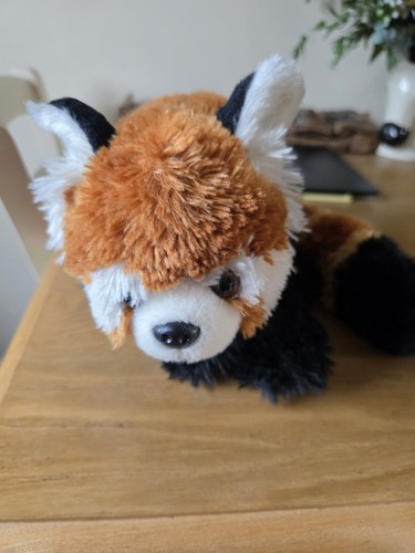 Red panda soft teddy wild - red,