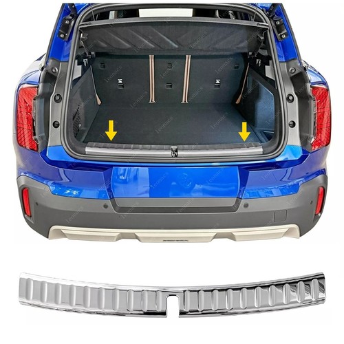 Chrome rear bumper protector - chrome,