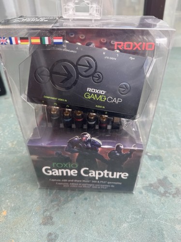 New roxio game - capture, usb