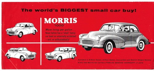 Morris 1000 late - late, 1950s-early