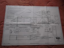 RC Model World Plans of the Ludd-a-Bi a sport biplane model 30" wingspan