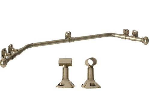28mm eyelet curtain pole - curtain, set