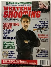 Western Shooting Journal Criminal Minds AK-47 Ruger Feb 2014 FREE SHIPPING JB