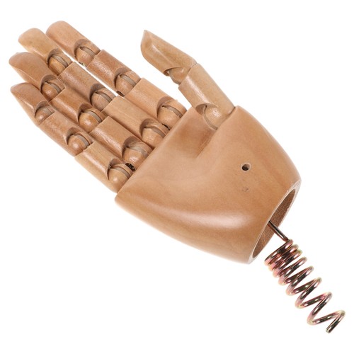 Movable joint hand model wood - model,