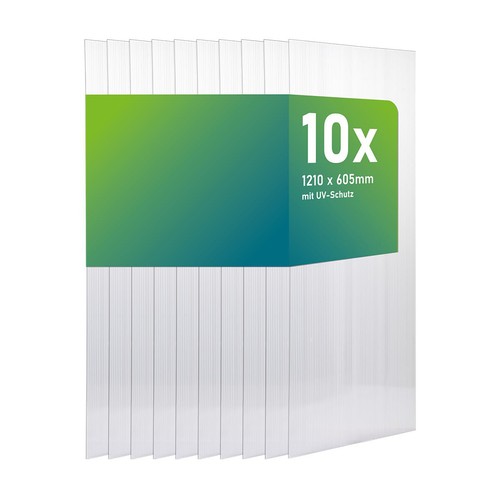 Clear polycarbonate sheet - 10,