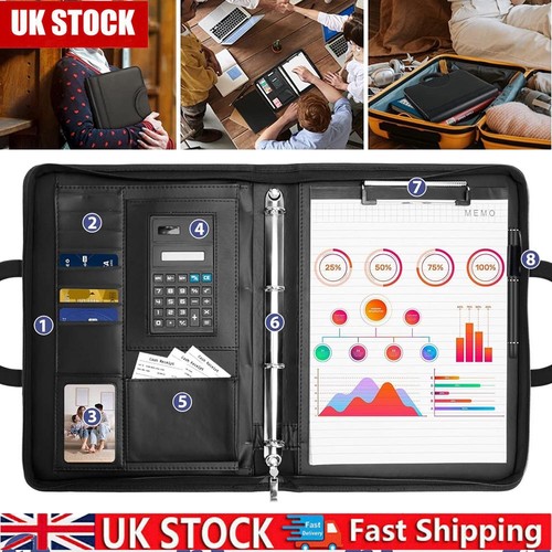 Zipped conference folder pu - conference,