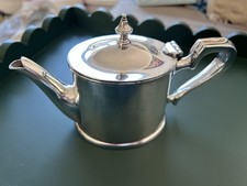 Silver plated teapot - silver, made