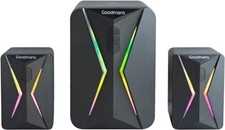 Goodmans 2.1 Gaming Sound System with Subwoofer Speaker For PC Computer
