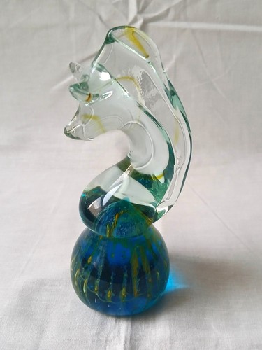 Mdina glass seahorse - seahorse, /