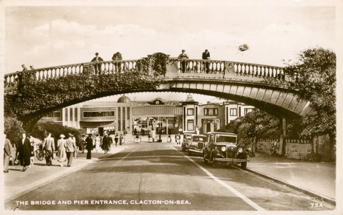 Clacton sea essex - bridge, &