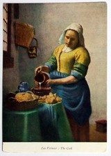 Postcard - THE COOK, JAN VERMEER, MEDICI P.C.785 (ART2-5)