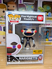 Funko POP! Games Five Nights at Freddys Marionette #1007 Hot Topic w/Protector