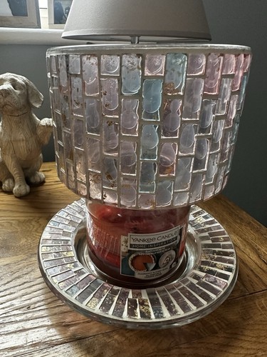 Yankee candle pink mosaic - candle,