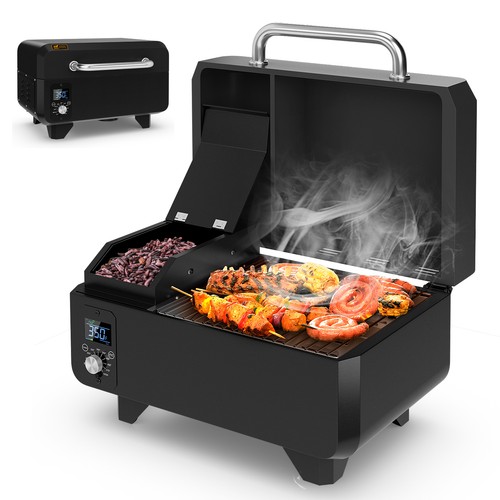 Portable pellet grill - portable,