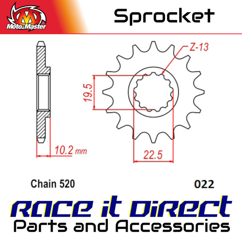 Sprocket for suzuki - for, 400