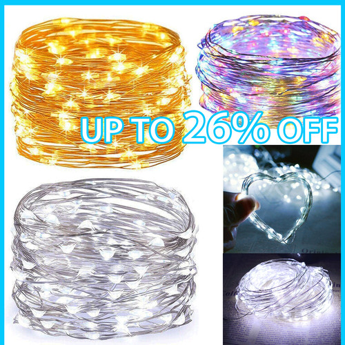 Led solar string lights - led,