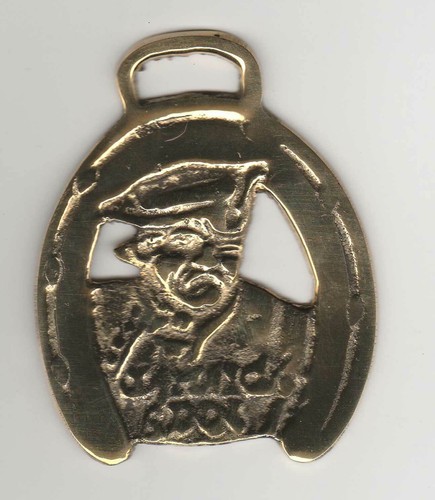Horse brass featuring jamaica - horse,