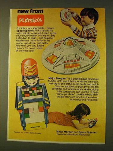 1979 playskool space - 1979, spinner