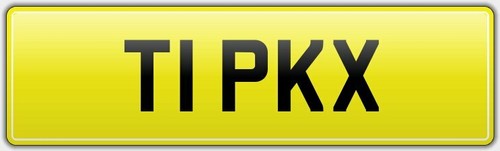Tipper private number plate - number,