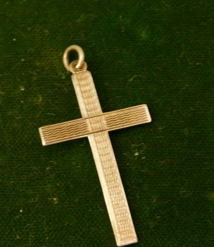 Vintage dainty textured silver - vintage,