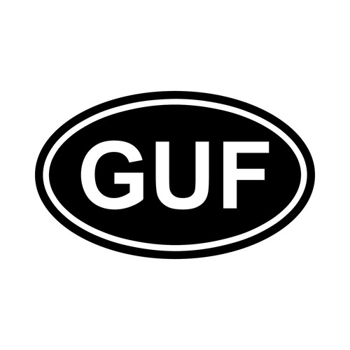 French guiana guf oval country - french,