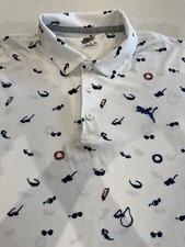 PUMA Men's Golf Polo - XL - 24’PTP - BNWOT - Sunglasses