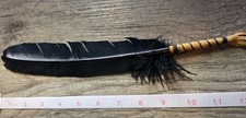 Raven Smudge Feather - Native