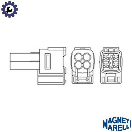 Lambda sensor 466016355029 - sensor,