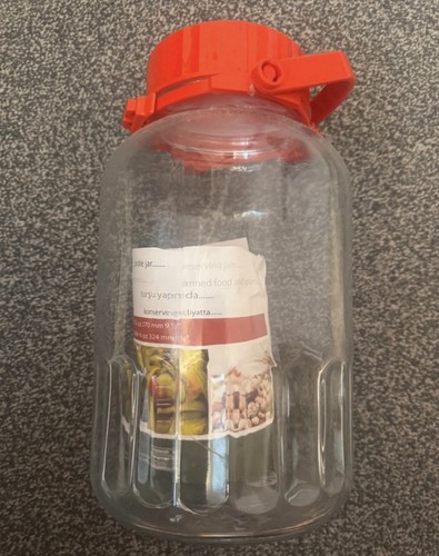 Litre large glass pickle - 8,