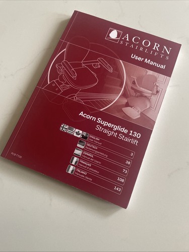 Acorn stairlift superglide 130 - acorn,