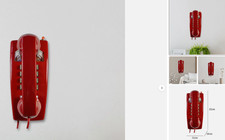 Wall Telephone Handset Volume