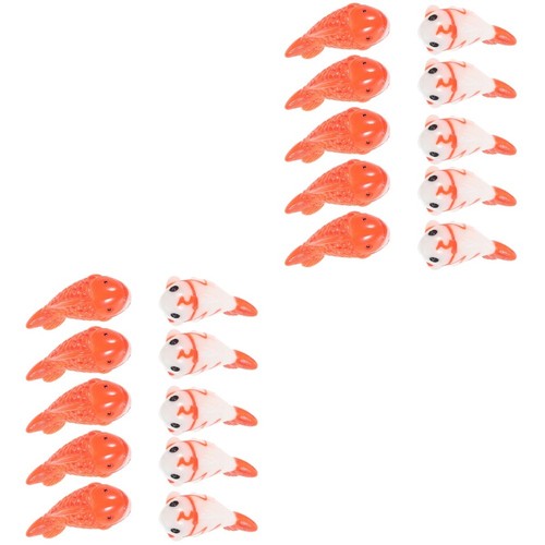 Mini resin fish figurines - mini, set