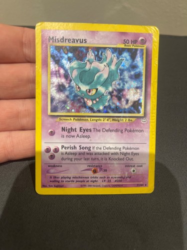 Misdreavus 1995 holo - , pokemon