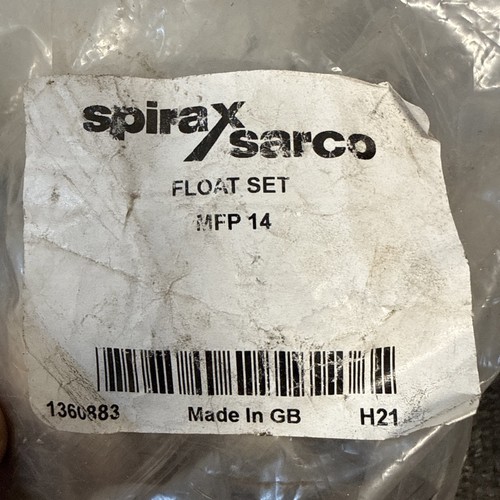 Spirax sarco mfp14 - spirax, float