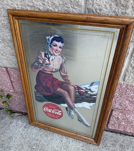 Vintage coca cola - cola, skating