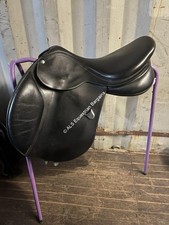 17” Bates Black Jump Saddle