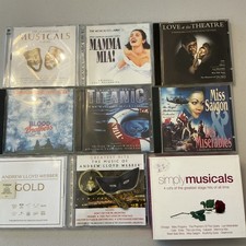 12 X CD Musicals Bundle , Titanic, Mama Mia, Miss Saigon,les Mis,blood Brothers