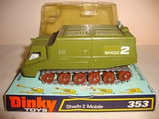 DINKY TOYS 353 UFO SHADO 2 MOBILE - EXCELLENT in original BOX