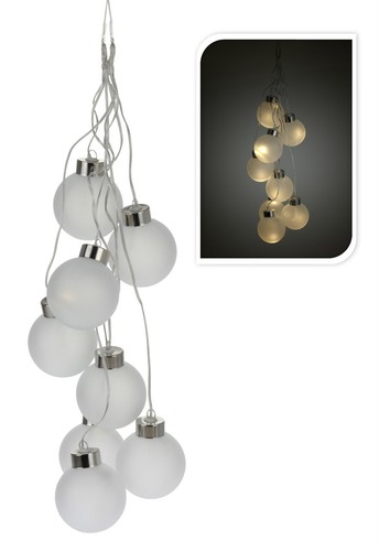 Christmas glass baubles - christmas,