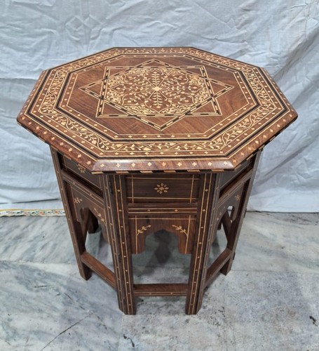 Antique hoshiarpur inlaid - antique,