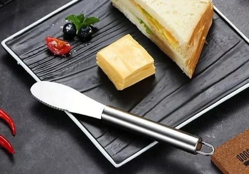 Butter knife wide - knife, honey