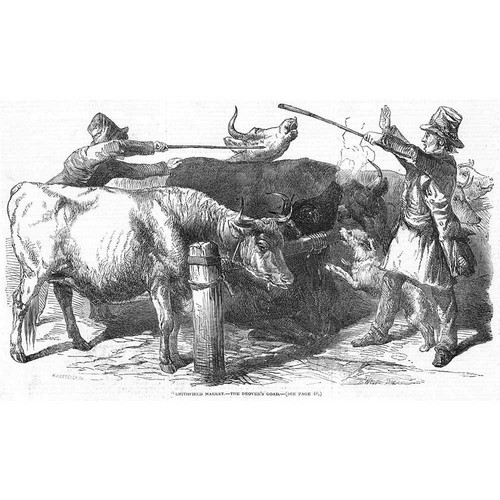 London cattle drovers - drovers, at