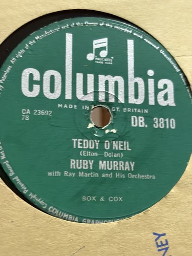 Ruby murray teddy neil - ruby, o'neil